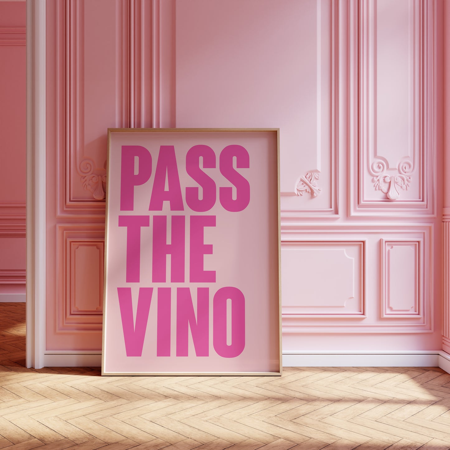 Pass The Vino Poster